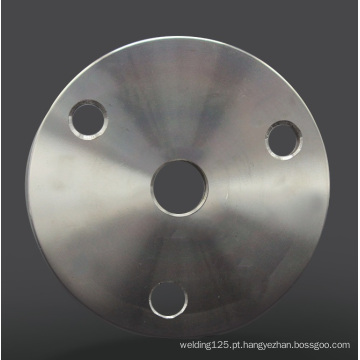 Usinagem CNC personalizada 304 flange circular de aço inoxidável M6 parafuso